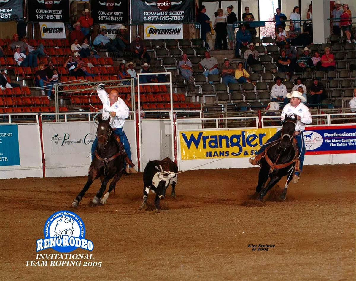 Jerry Hicks Team Roping