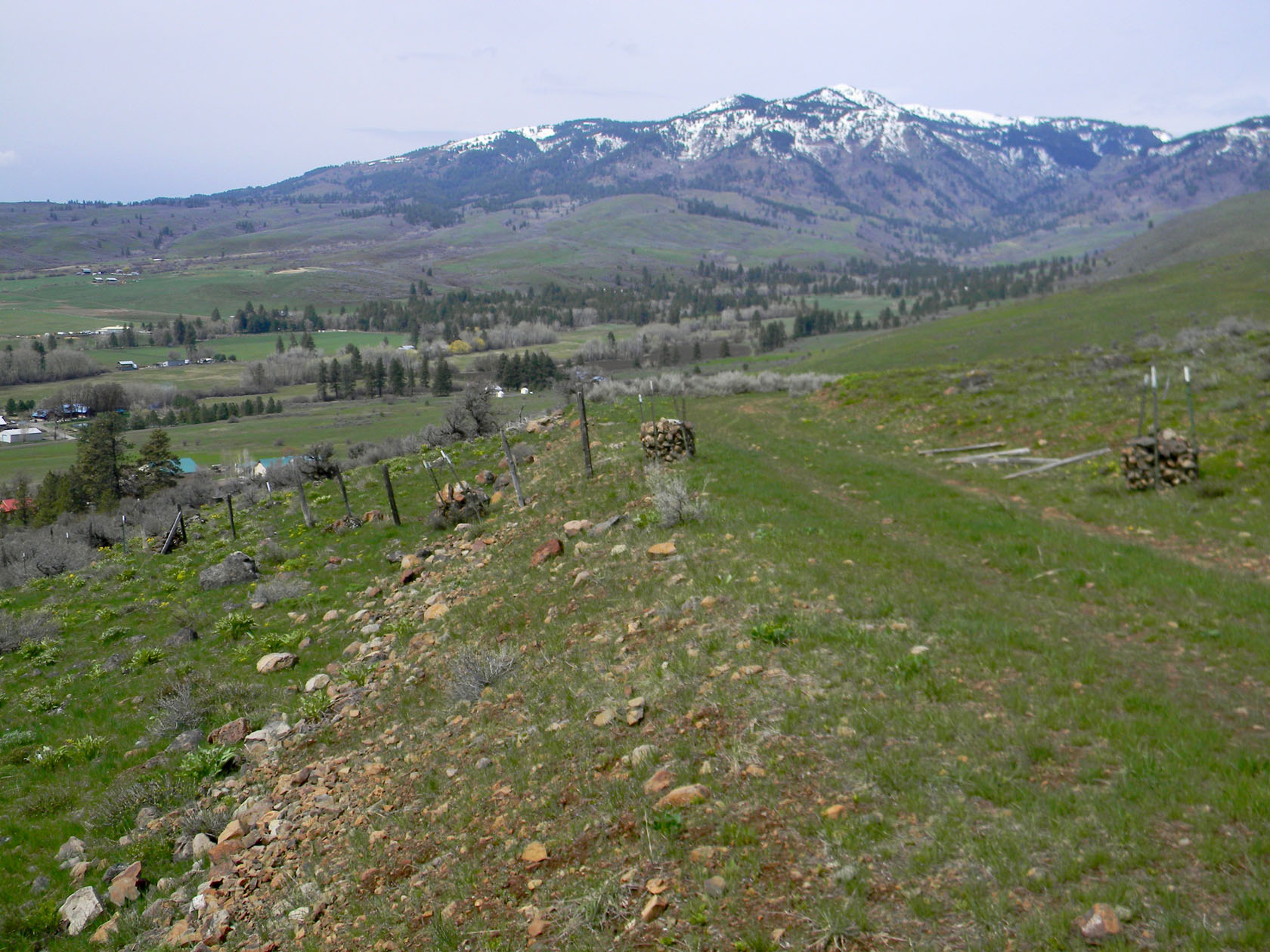 Fenced Pasture Grizzly Creek Ranch