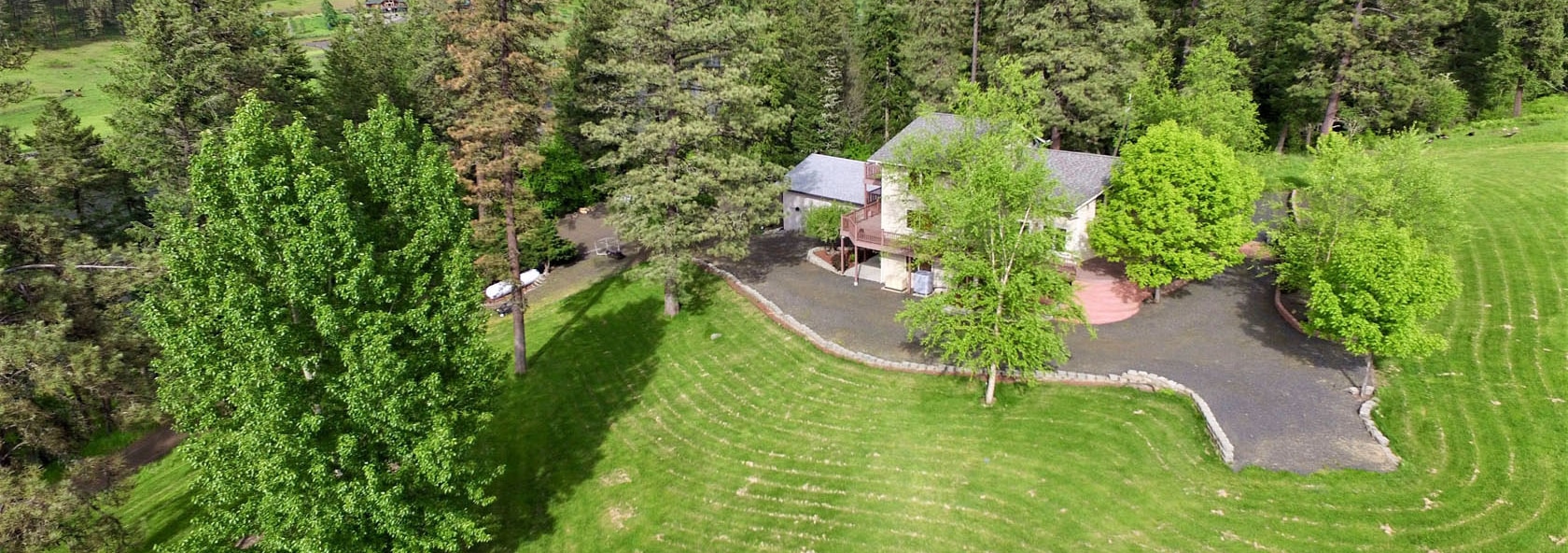 Clearwater River Place Idaho Aerial Ranch For Sale