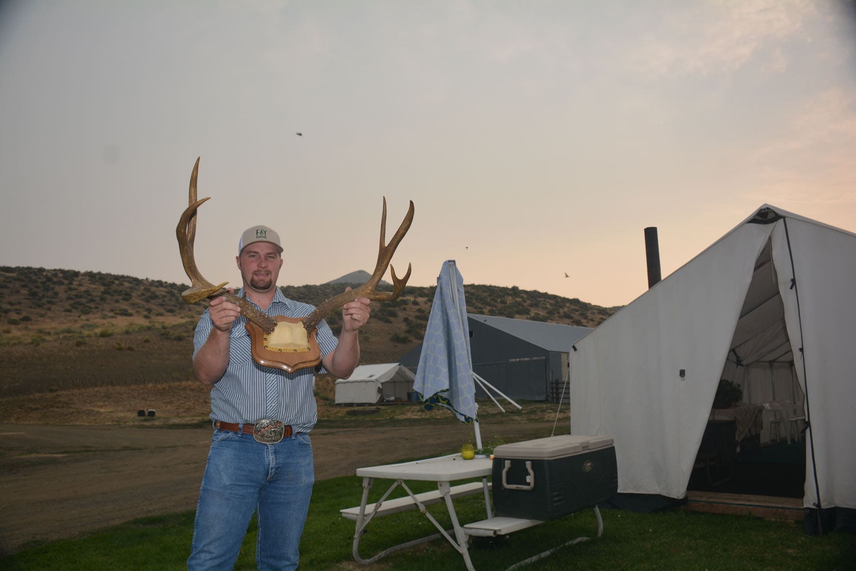 decorative horns hunting retreat oregon flying s ranch