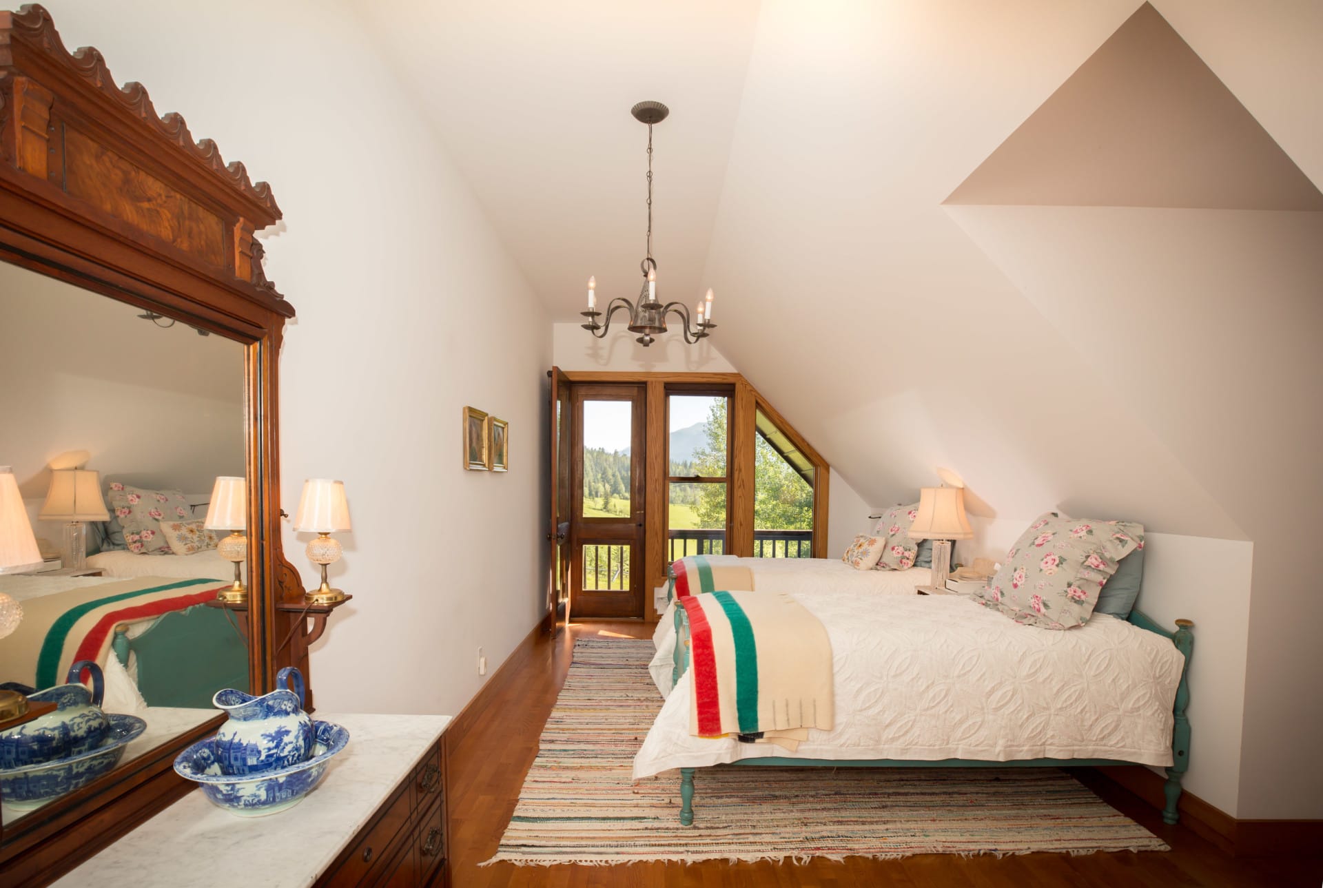 Guest Bedroom for Sale West Boulder Angling Retreat Montana