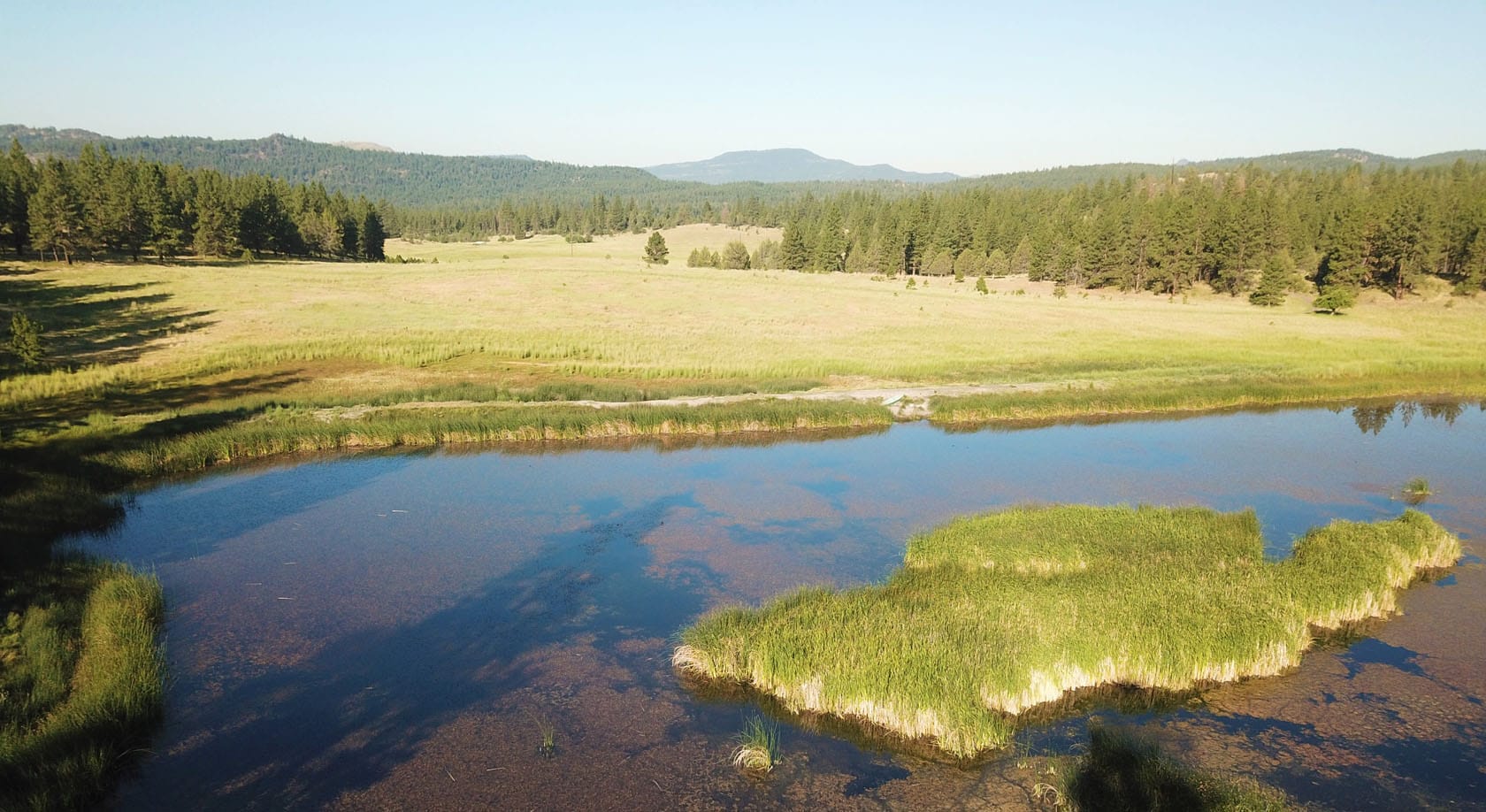 Private-Lake-Hubbel-Meadow-Ranch-Fossil-Oregon