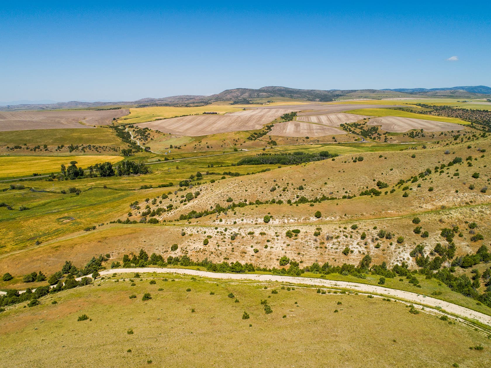 aerial view ranch montana the ranch at dry creek