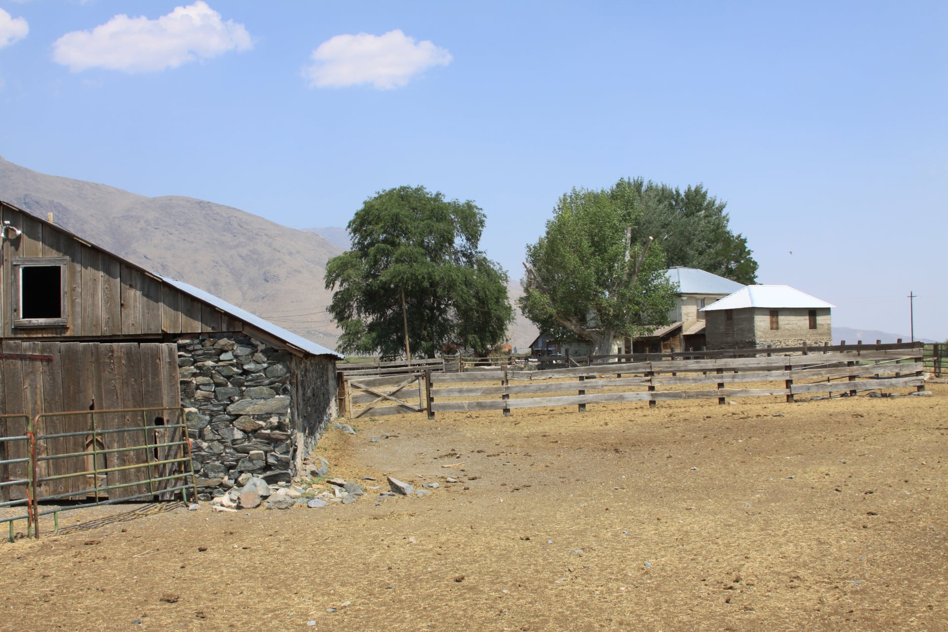 Corral Nevada Oregon Moser Ranch