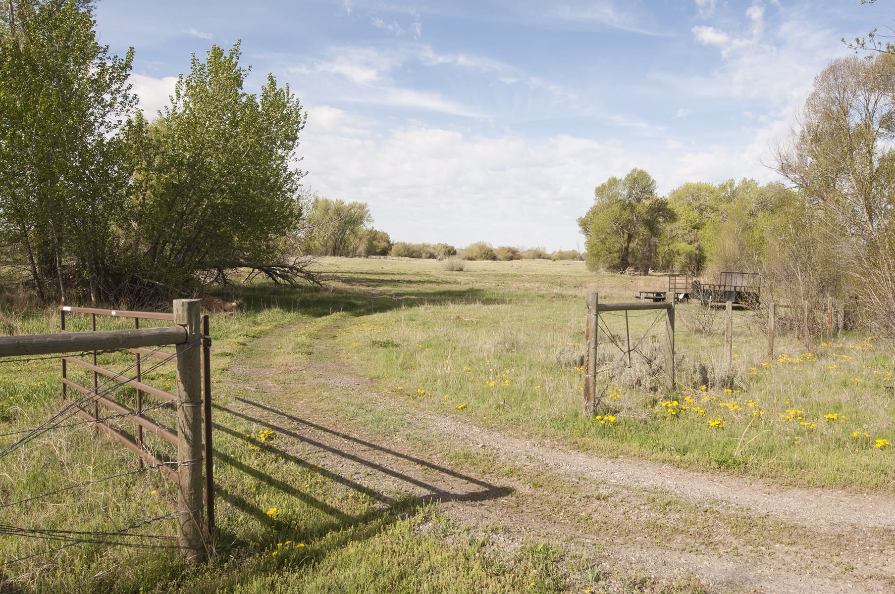 Henry's Fork Ranch Gate to Pasture