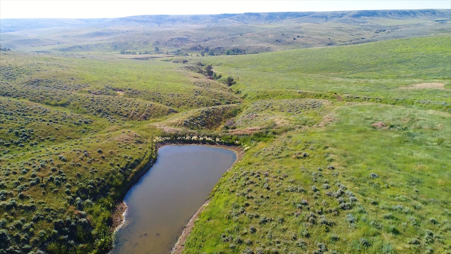 natural ponds for water source rockin 99 ranch roberts montana