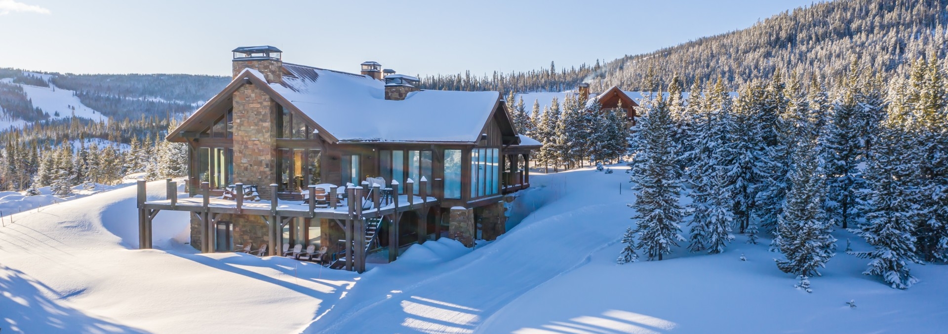 Skiing Property for Sale Diamond Hitch Ski Chalet Big Sky MT Fay