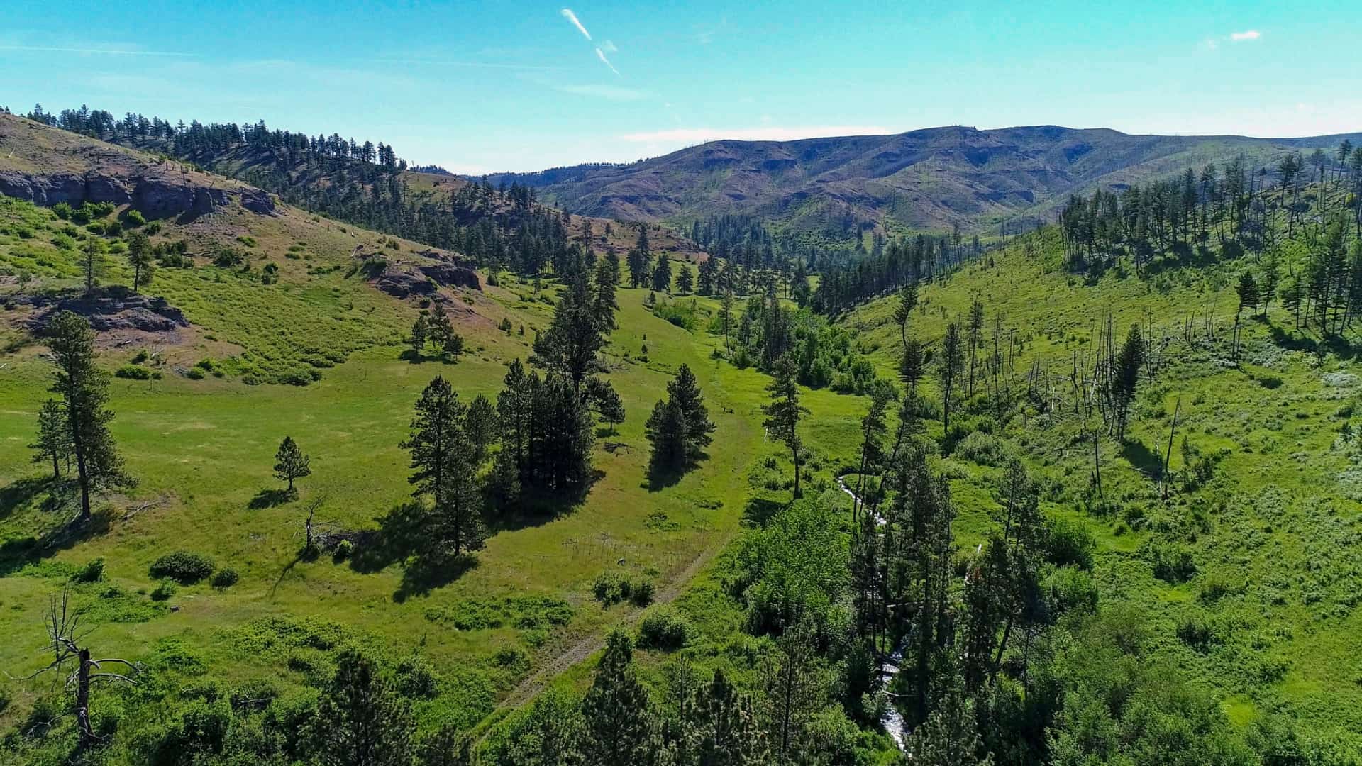 Trail System Montana Silver Creek Elk Preserve