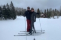 jim vidamour colorado broker and wife skiing