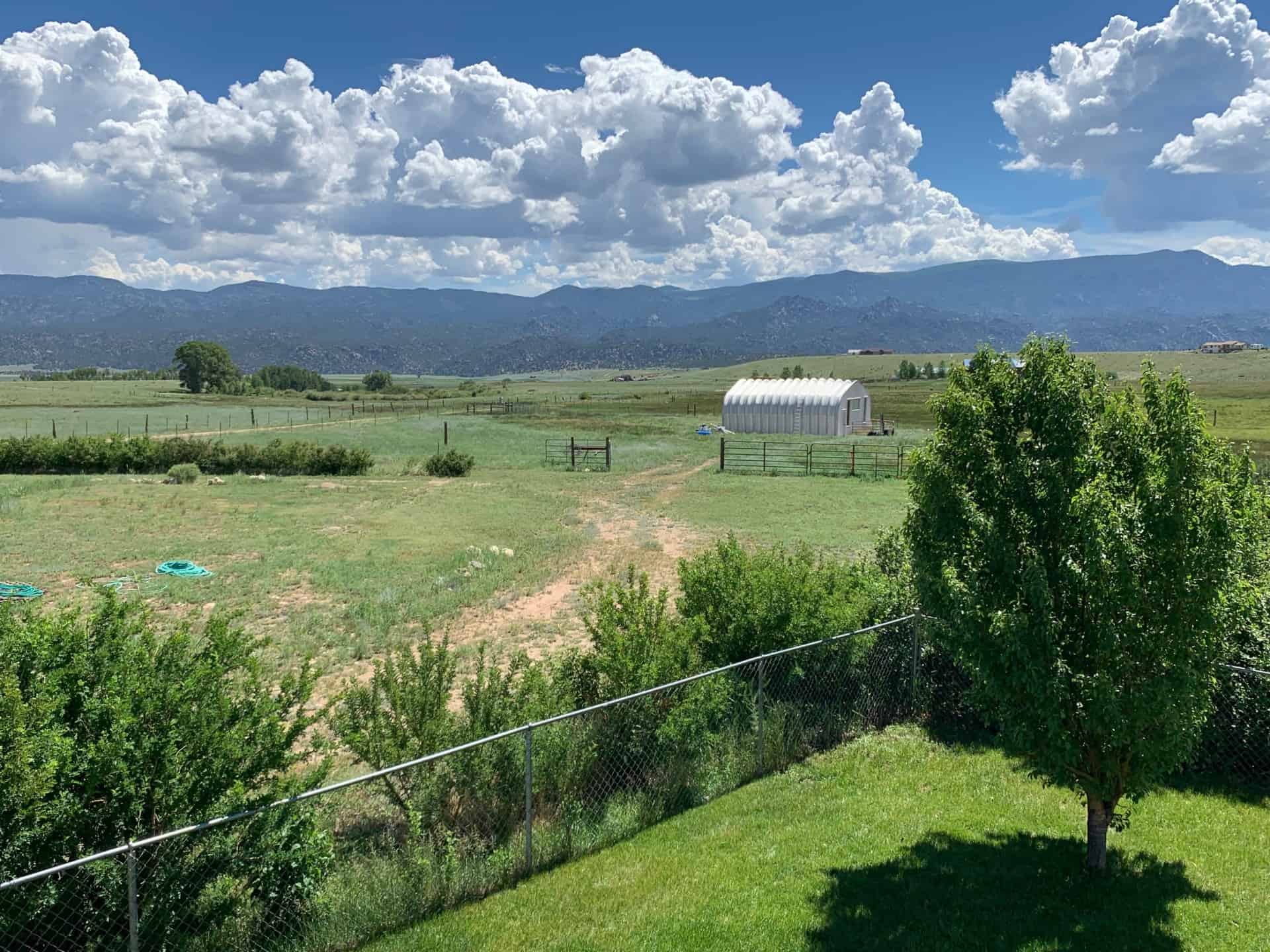 Arkansas River Valley View to the East Corner Post Ranch Colorado