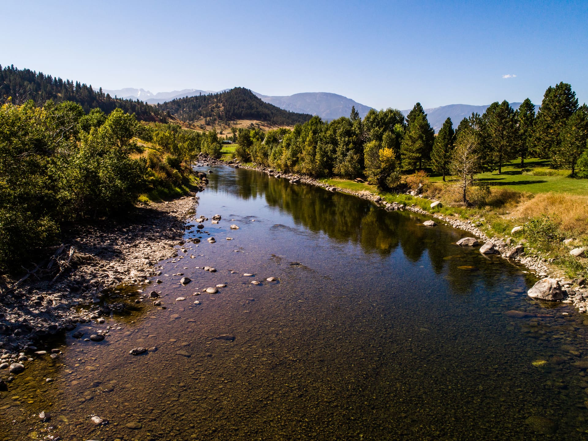 Still Water River Montana Fly Fishing Fay Ranches   Montana Trout Fly Fishing 