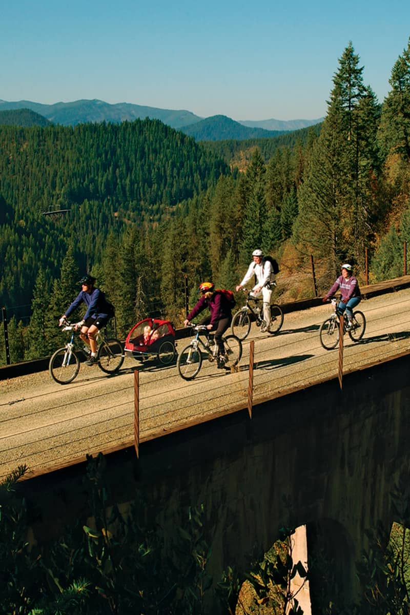 Coeur d'Alene Resort Cycling with Family