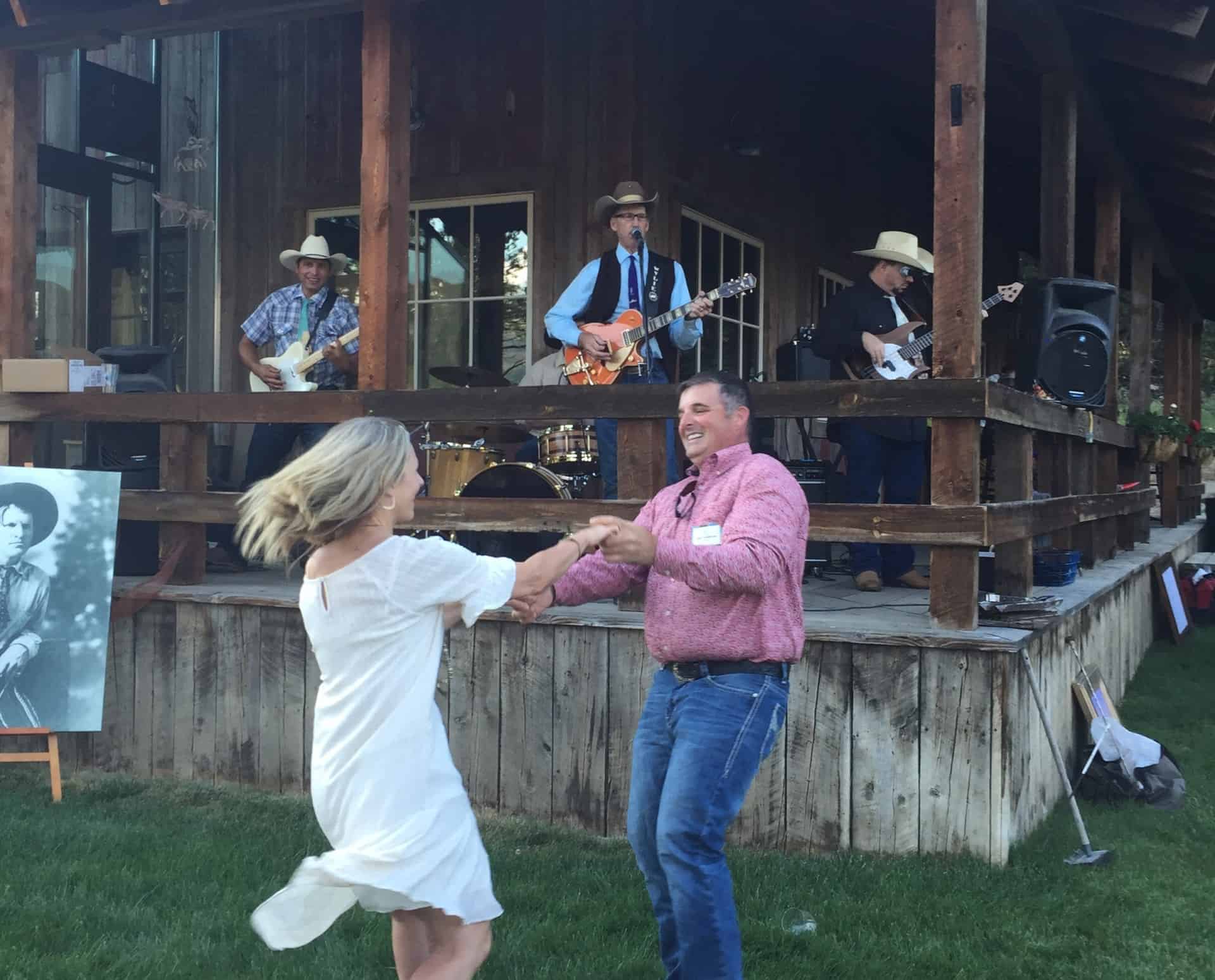 Broker John Anderson Swing Dancing in Montana