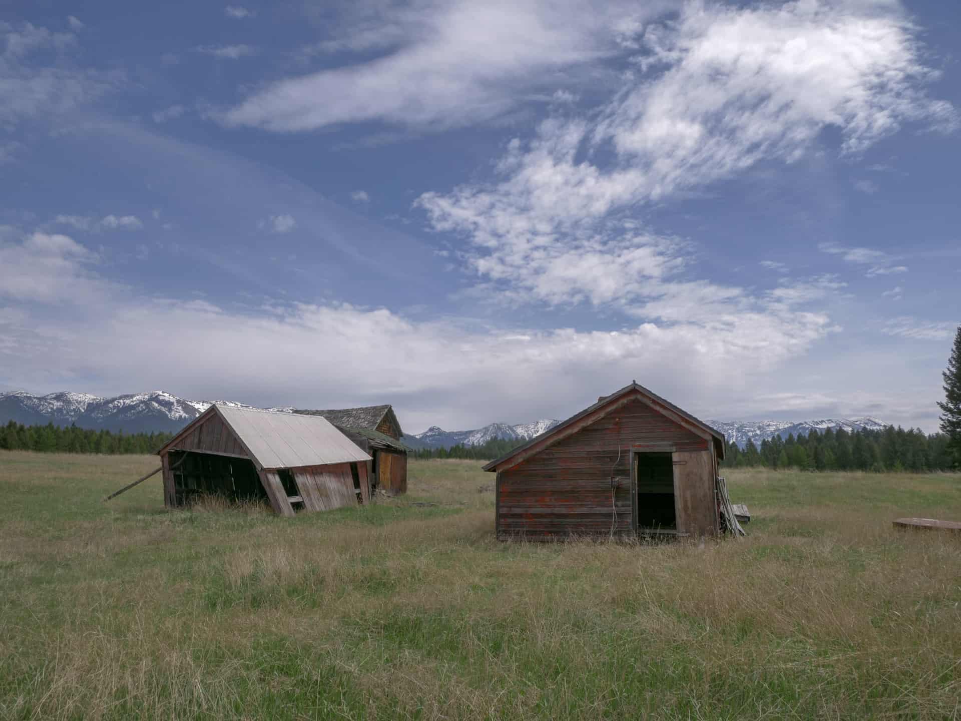 Rustic Buildings Montana Swan Mountain Ranch
