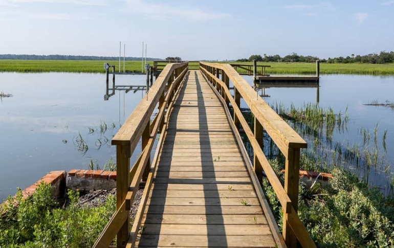 Private Dock South Carolina Tombee Plantation