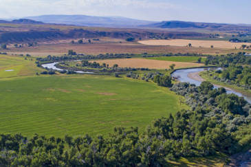 Montana River Property for sale Riverbend Ranch Edgar MT