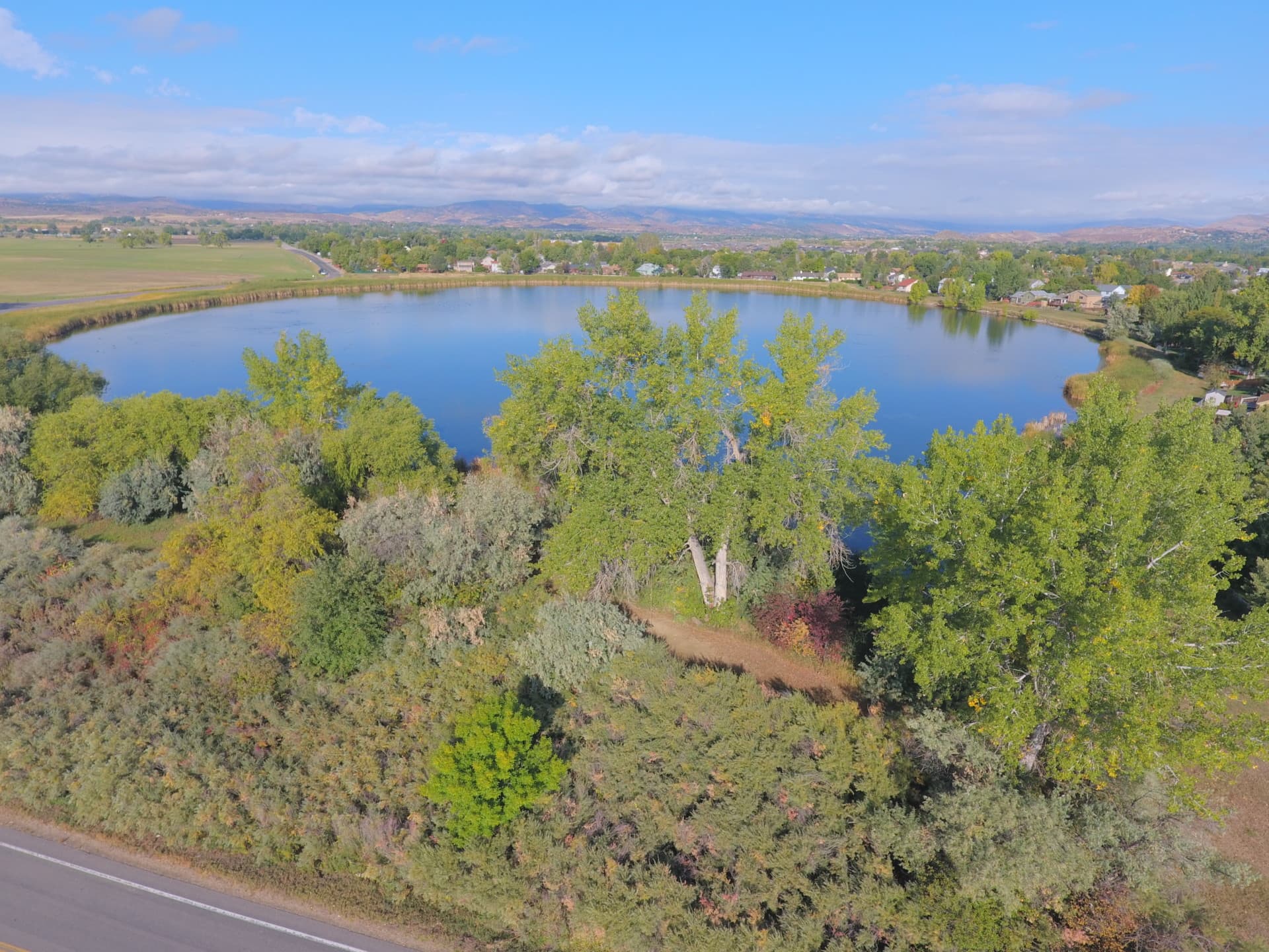 Lake Property Colorado Cattail Pond