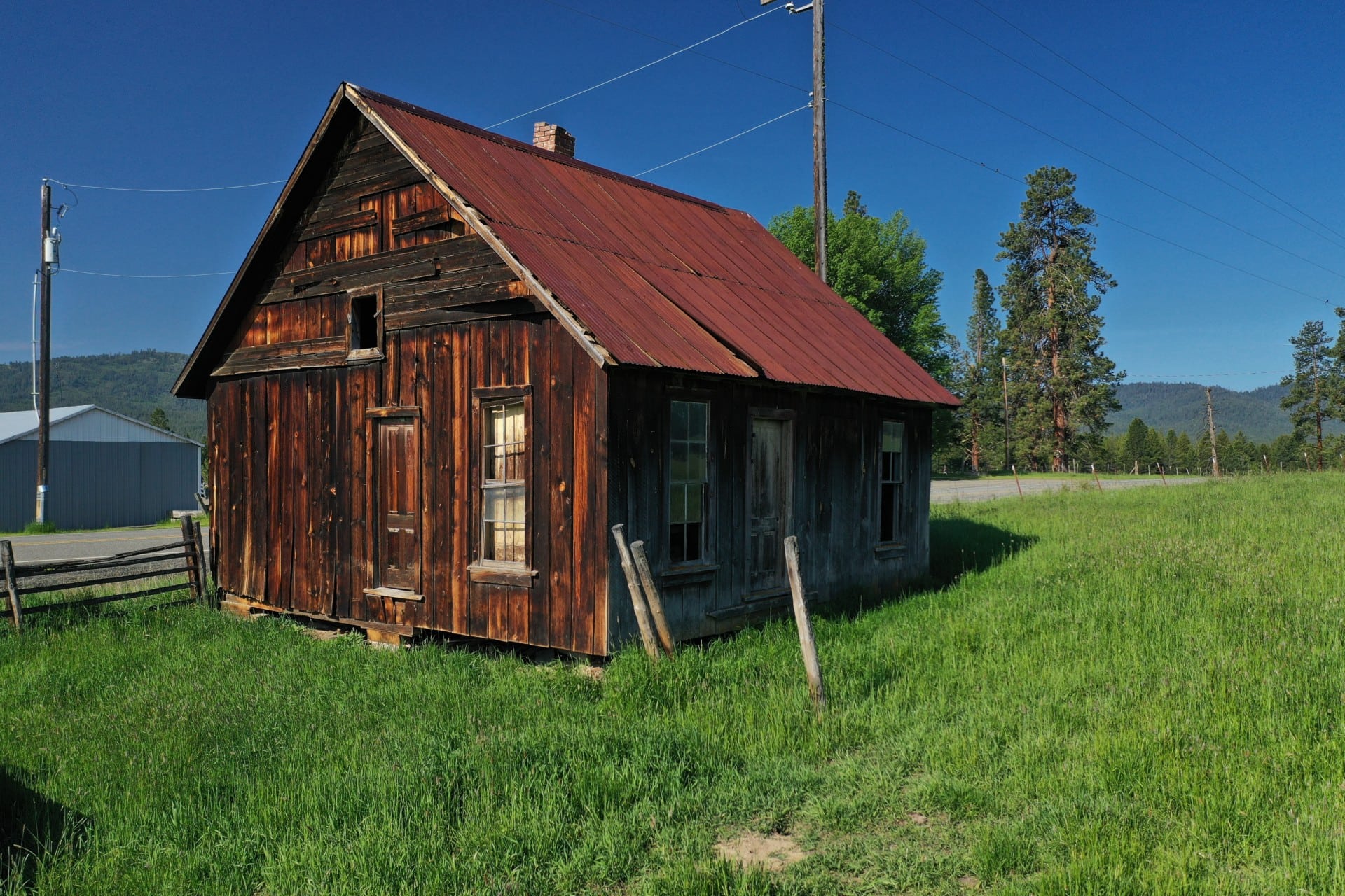 Original Homestead House Oregon Sumpter Elkhorn View Ranch