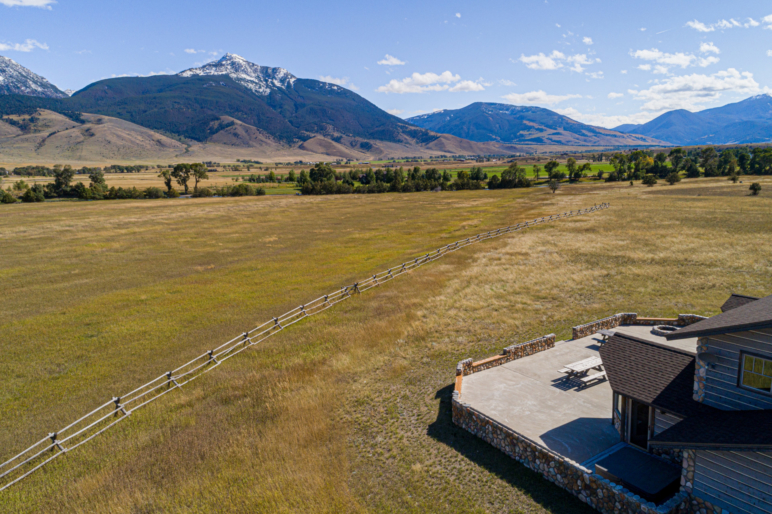 Yellowstone River House Livingston MT Fay Ranches