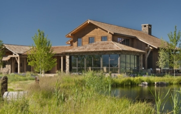 North Fork Builders Montana house by lake