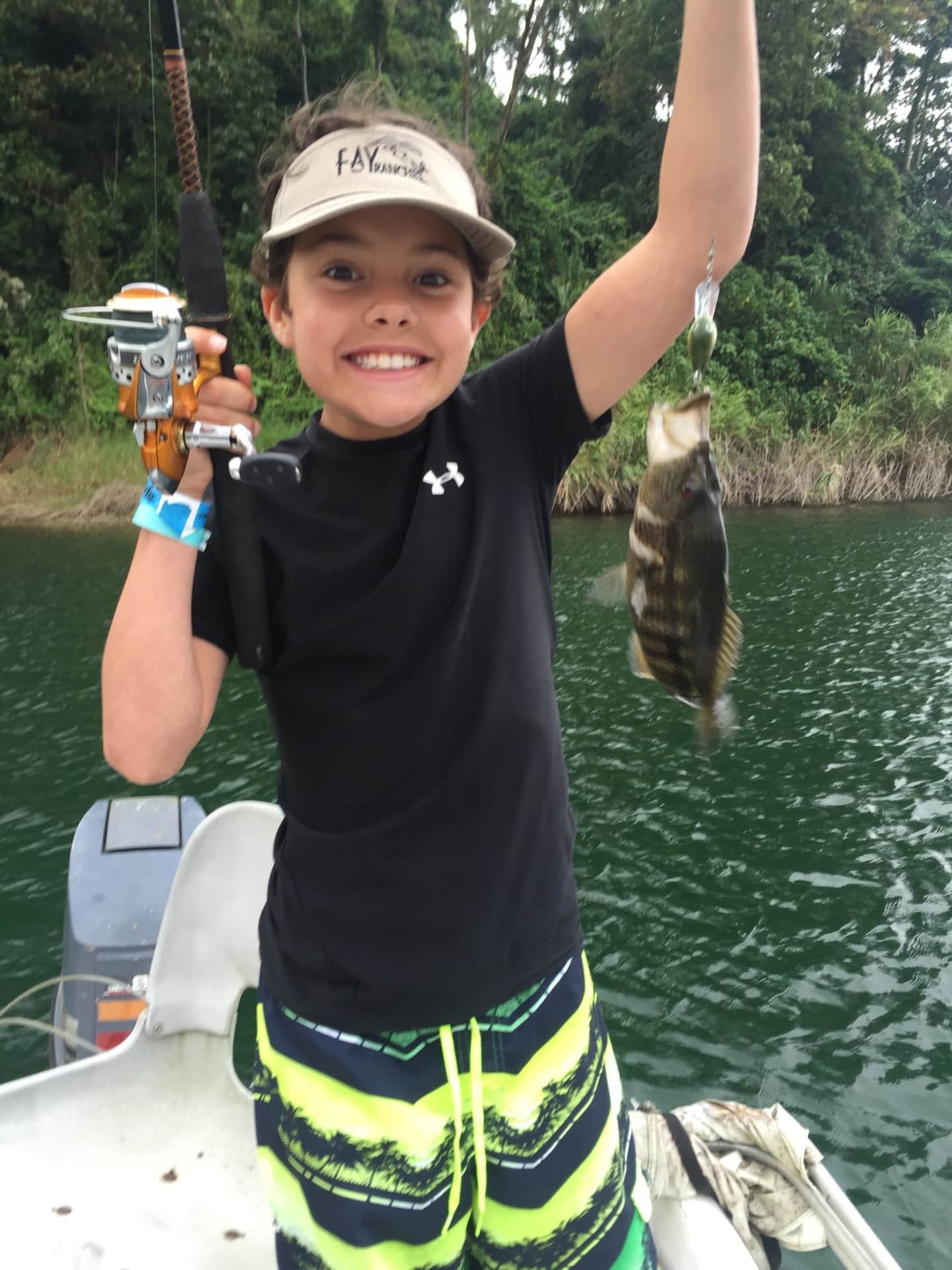 Kids fishing Branif Scott Montana Broker