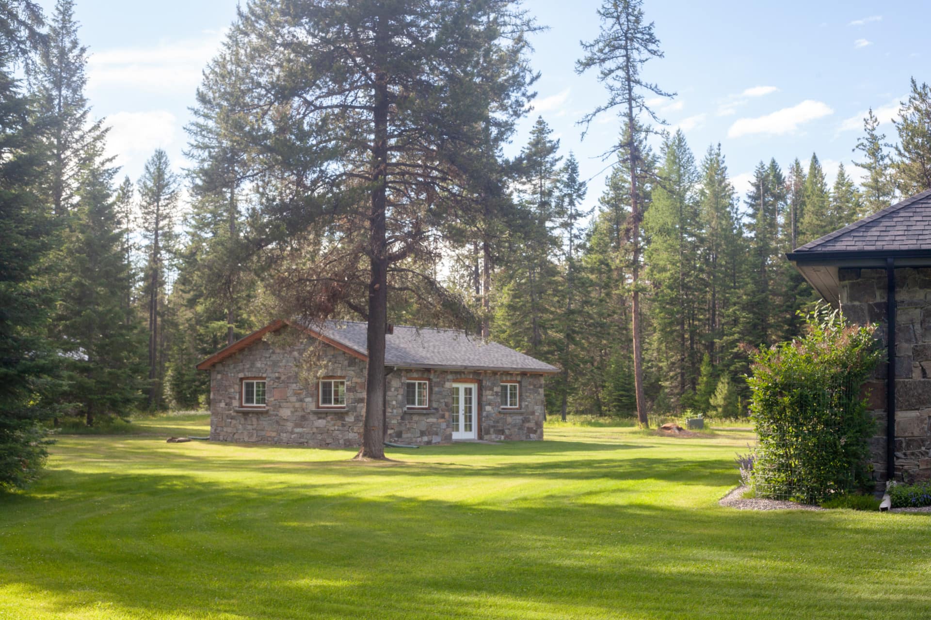 private guest cottage montana swan meadows retreat