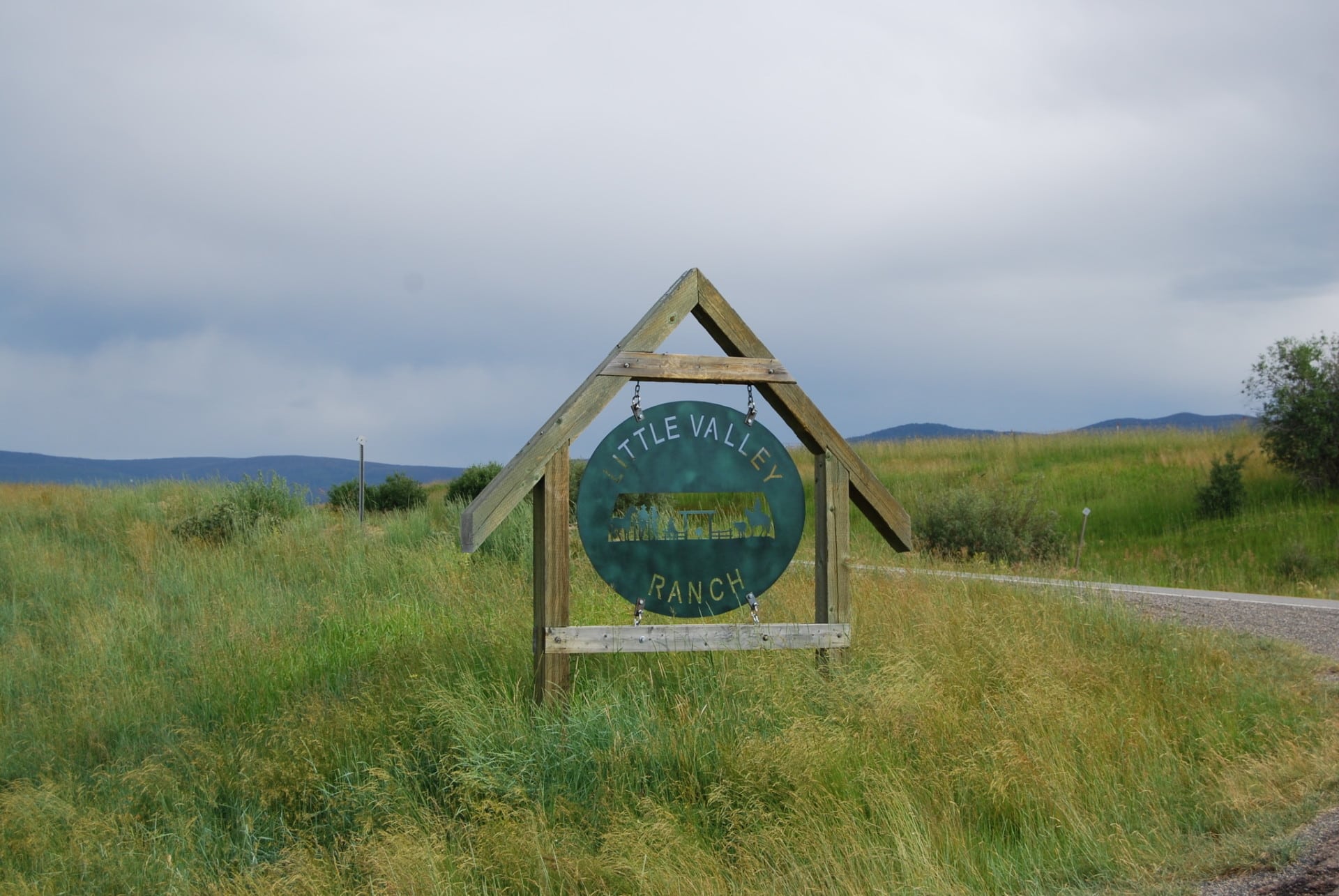 sign montana little valley ranch
