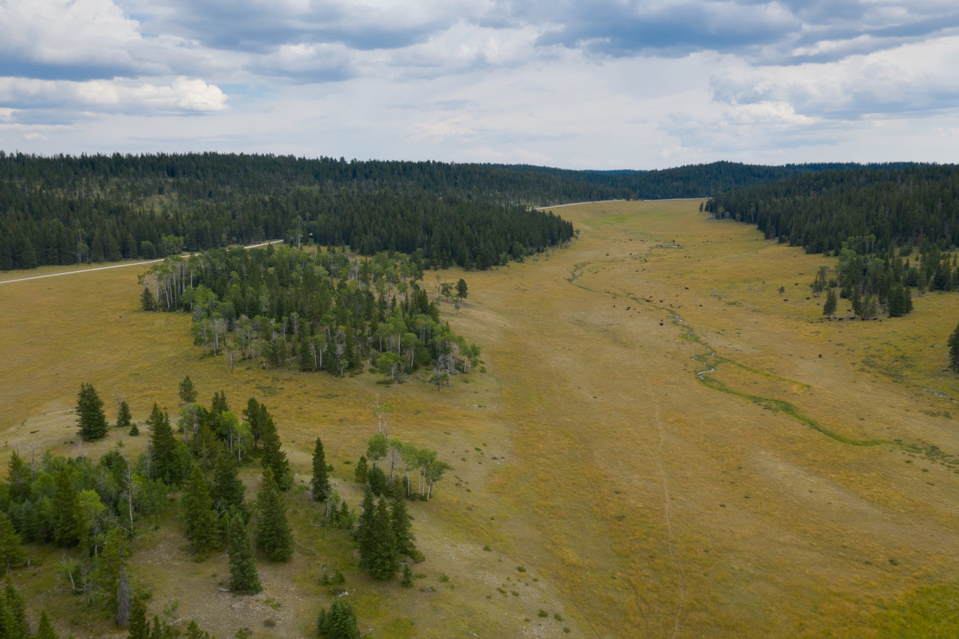 aerial hunting property south dakota boles canyon ranch