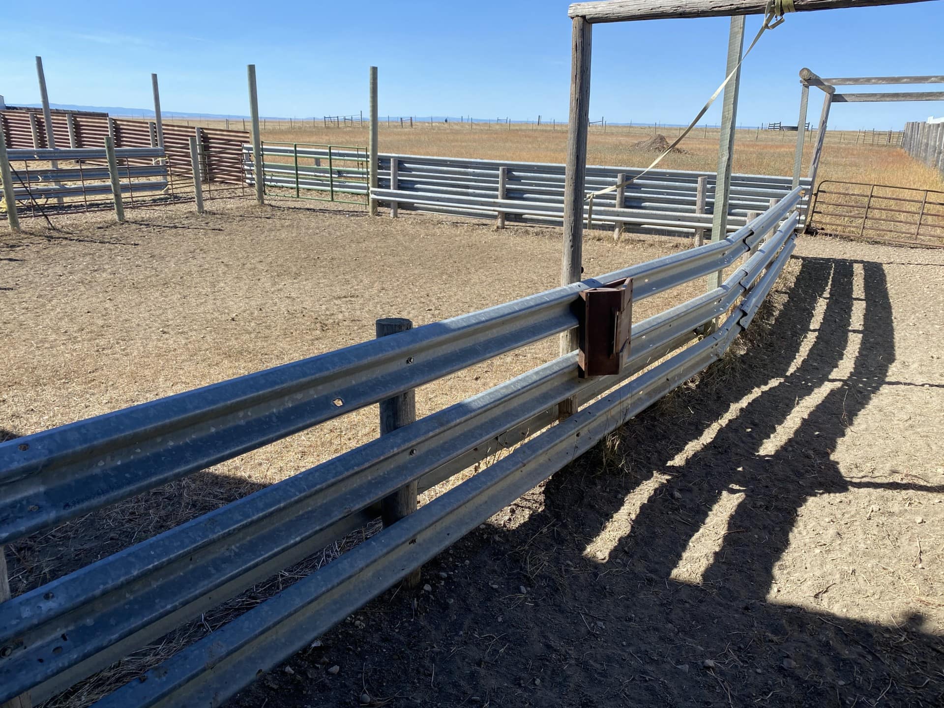 corrals south dakota northern plains grassland cattle ranch