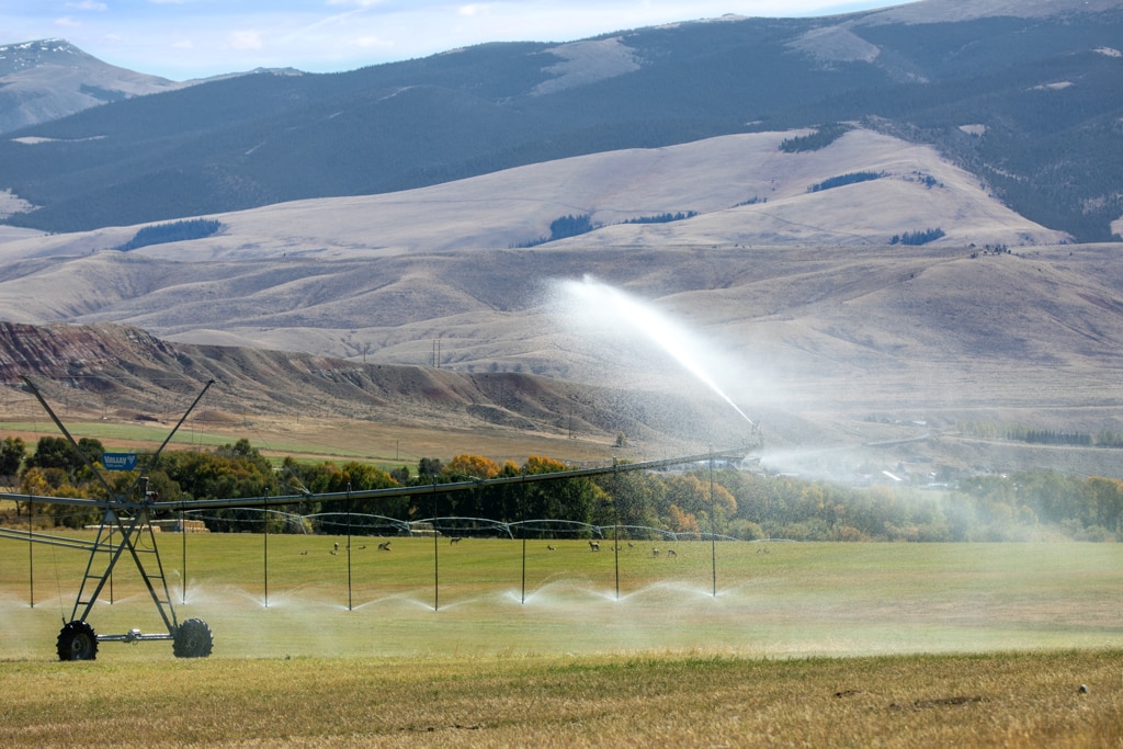 Pivot Irrigation Wyoming Rocking Chair Ranch