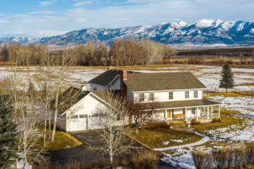 Bozeman Montana Home For Sale East Gallatin River Farmhouse