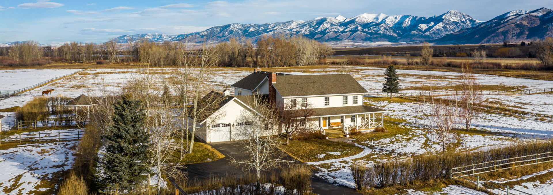 Montana House For Sale East Gallatin River Farmhouse