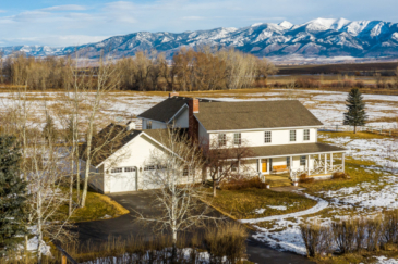 Montana House For Sale East Gallatin River Farmhouse