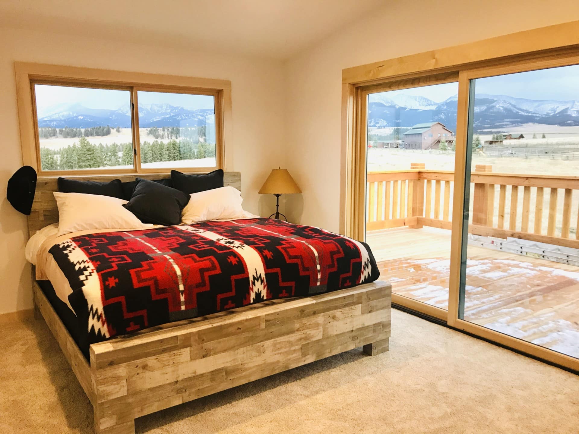Guest Bedroom Montana Pishkun Crazy Mountain Ranch
