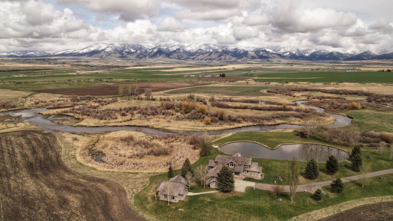 Incredible Water Ranch East Gallatin River Ranch Montana Fay Ranches