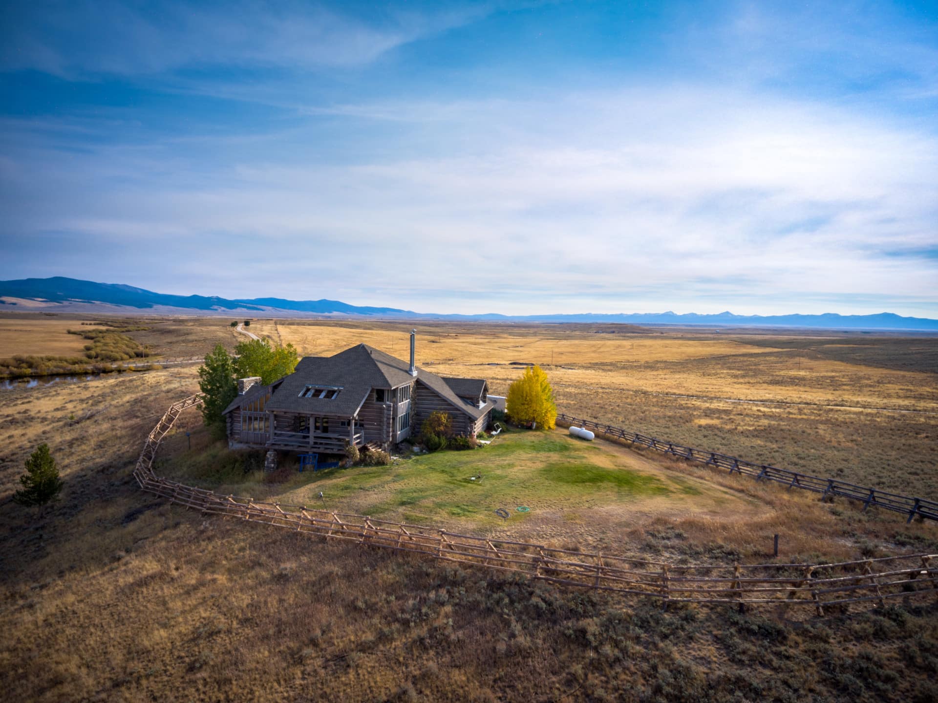 Log Home For Sale Montana Arrow Ranch