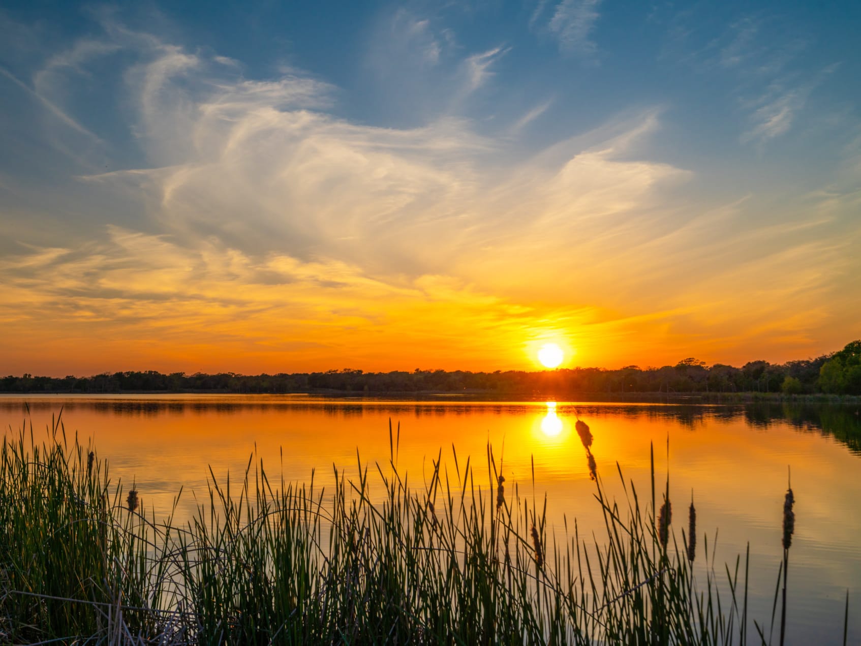 yellow sunset texas lakes of gibbons creek