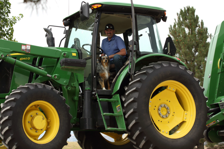 Seth Johnson Idaho Ranch Sales Agent Tractor