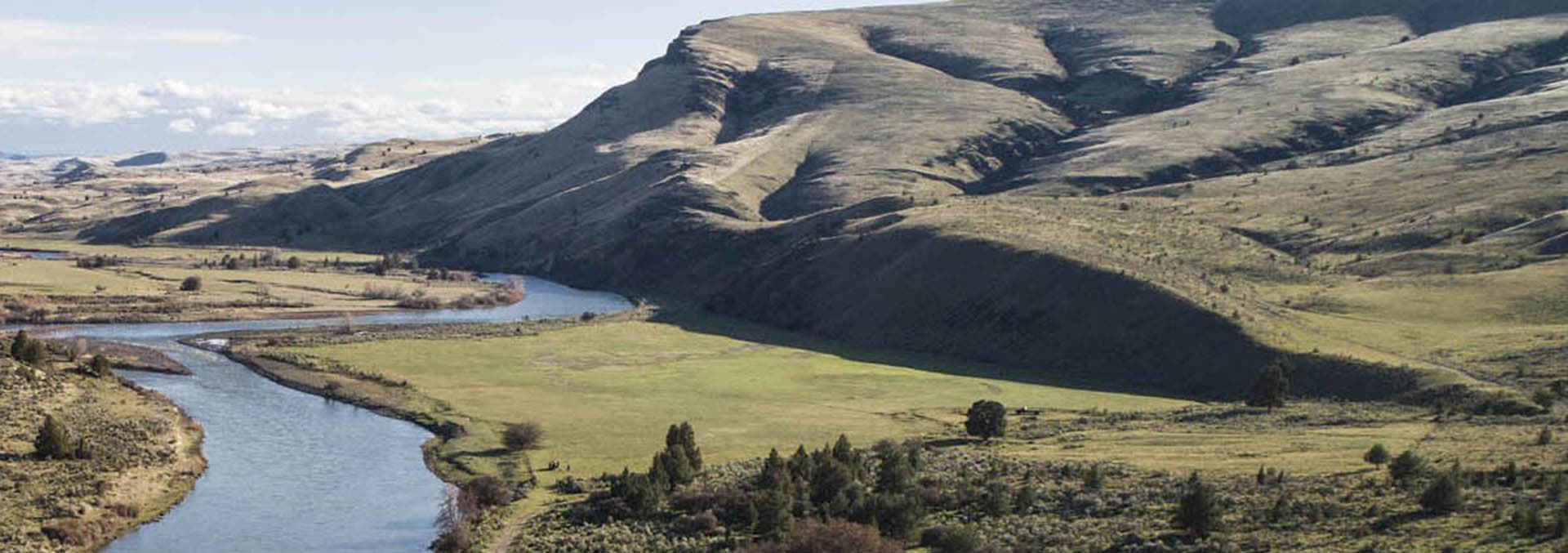 Maurer Ranch on the John Day River Antelope Oregon Fay Ranches