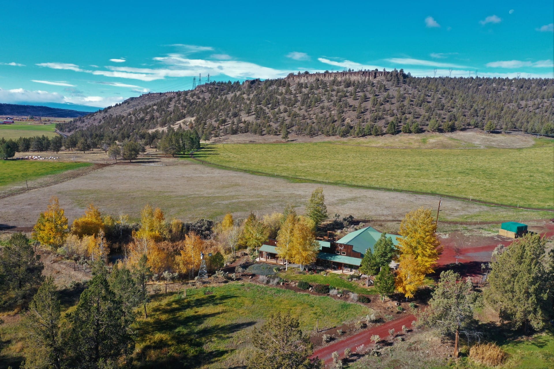clear fall day on the ranch oregon western living