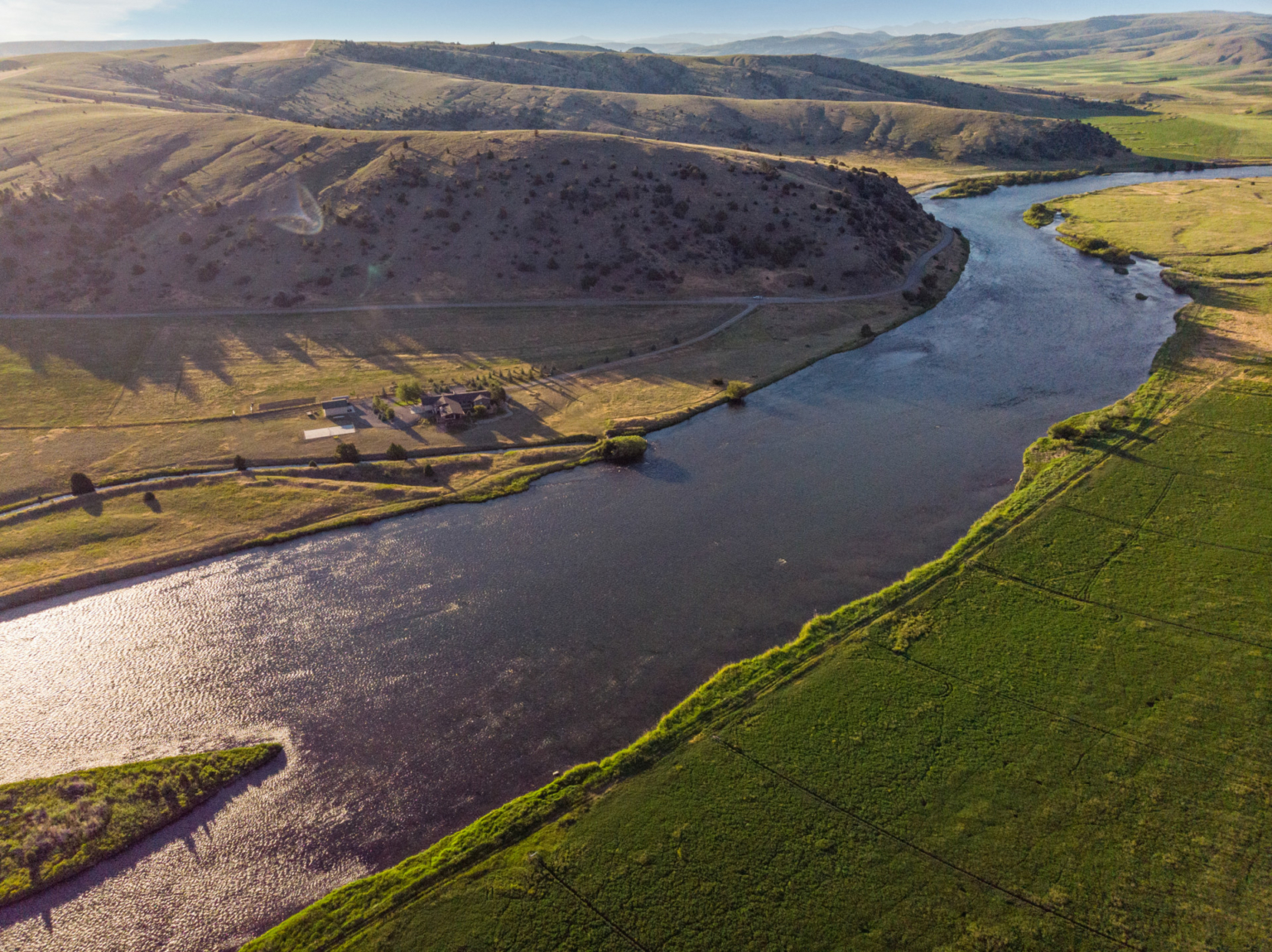 Bison View River Ranch Montana River Property Fay Ranches