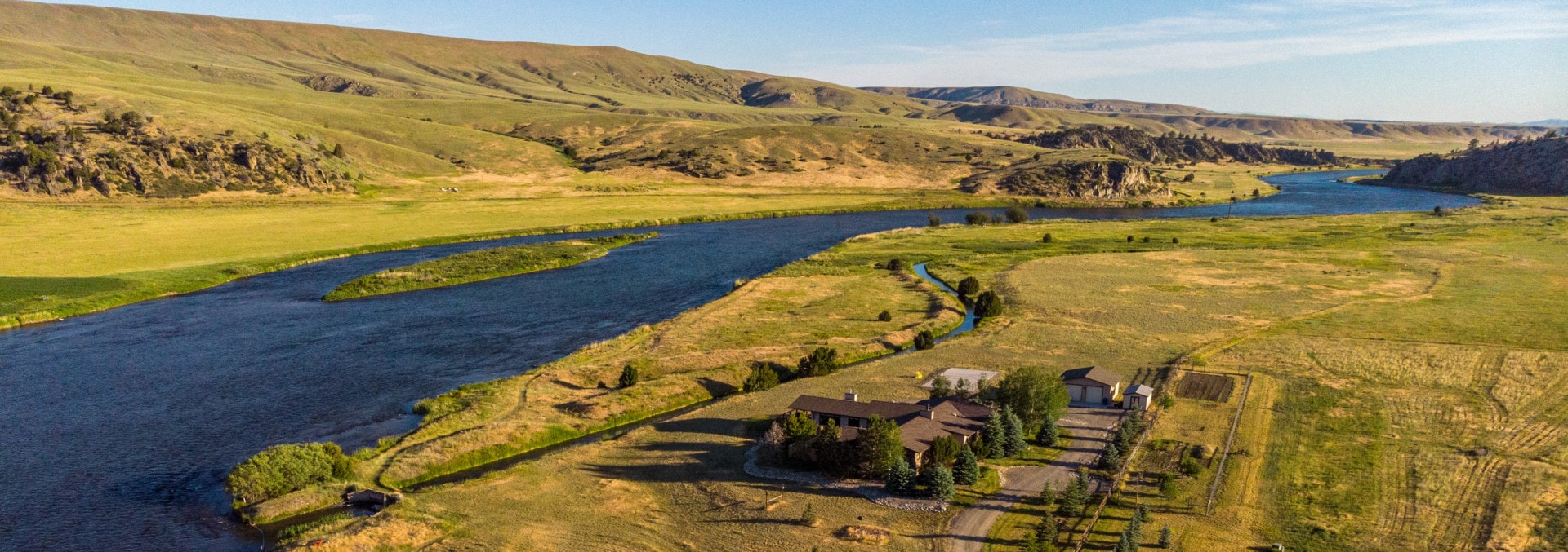 montana fishing property for sale bison view river ranch