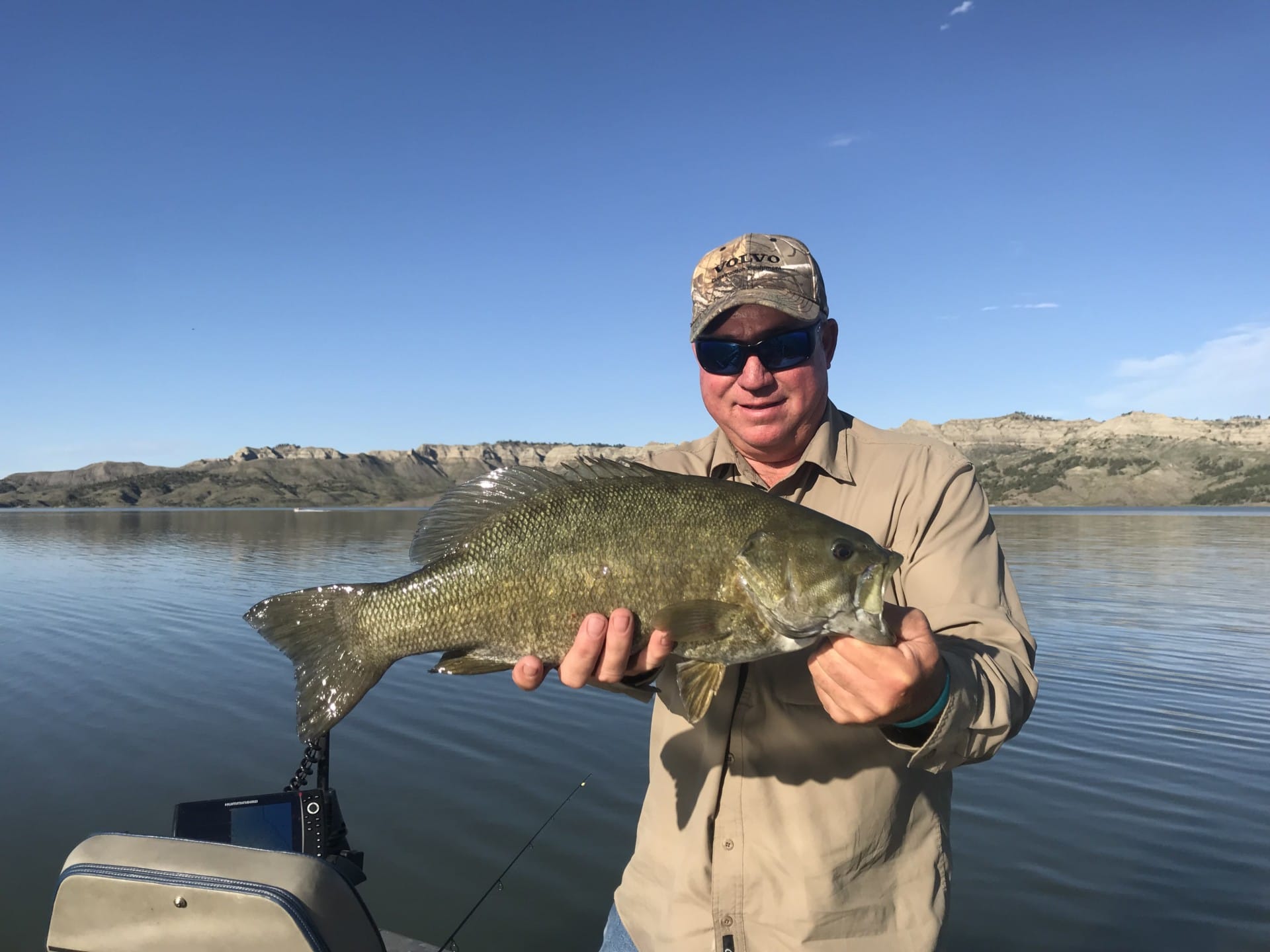 Walleye fishing on Fort Peck in Montana