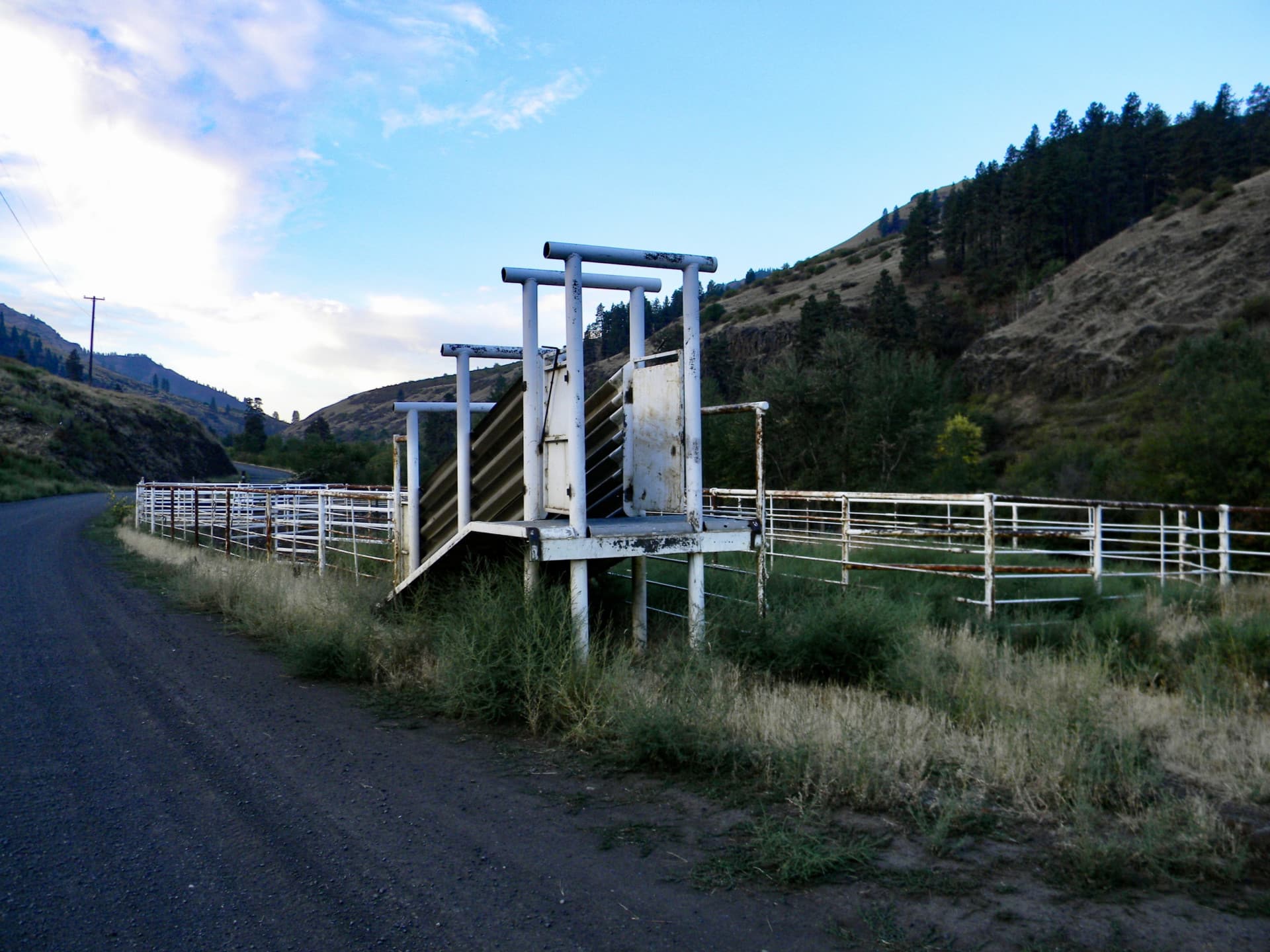 Cattle Chute Oregon Imnaha River Ranch