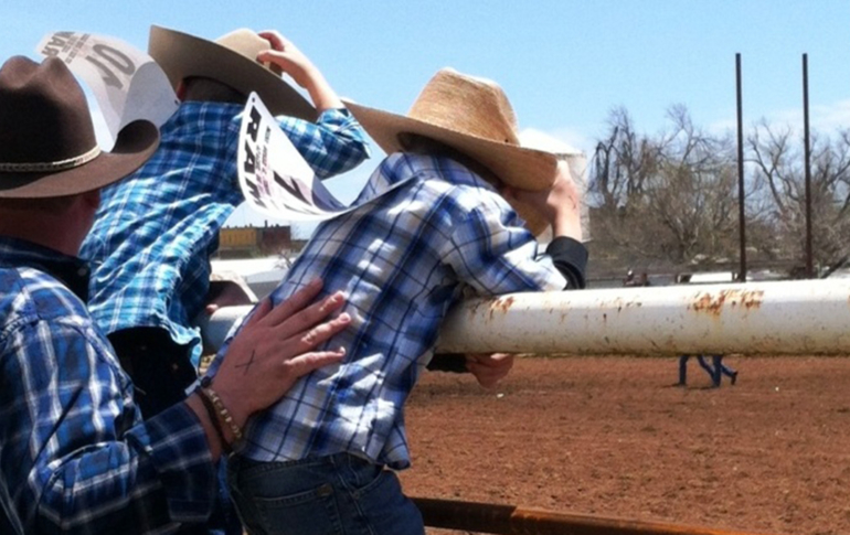 dad and sons at rodeo land investor