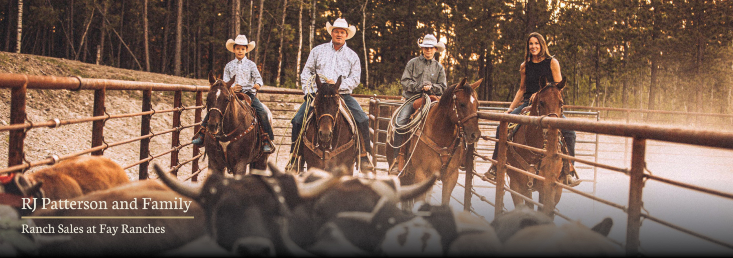 RJ Patterson fay ranches ranch sale broker