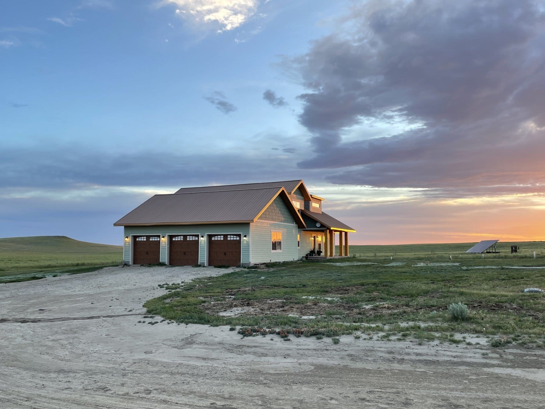 Custom Energy Efficient Solar Home Wyoming Cactus Ranch