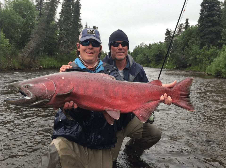 Big red fish alaska gold creek lodge