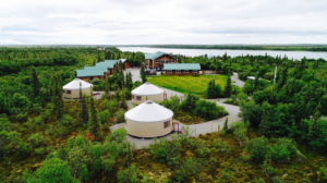 Overview of lodge alaska gold creek lodge