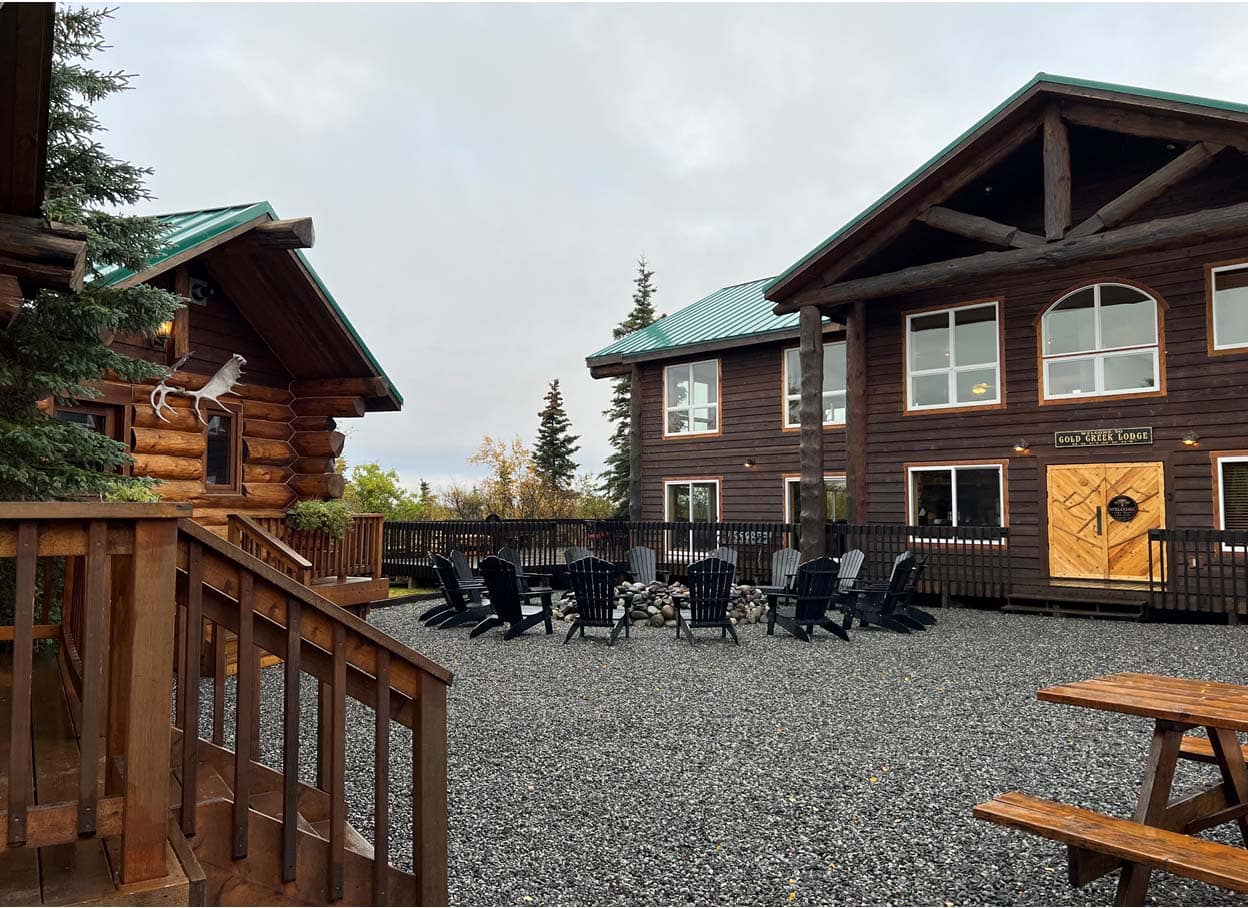 lodge and cabin alaska gold creek lodge